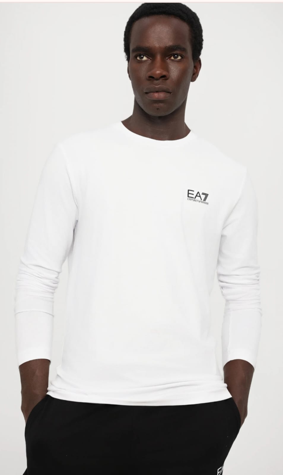 T-SHIRT Emporio Armani Manica lunga  basic 3colori