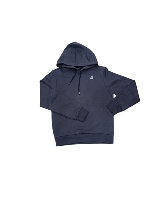 Felpa K-Way in cotone Usy Grigia  con cappuccio