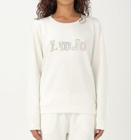 Felpa  Liu JO garzata in strass