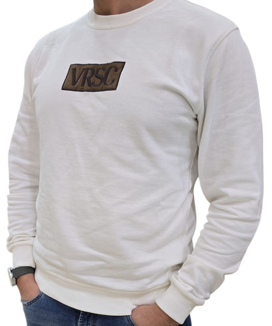 Felpa VERY RANDOM SOLID CHIC con logo in ricamo