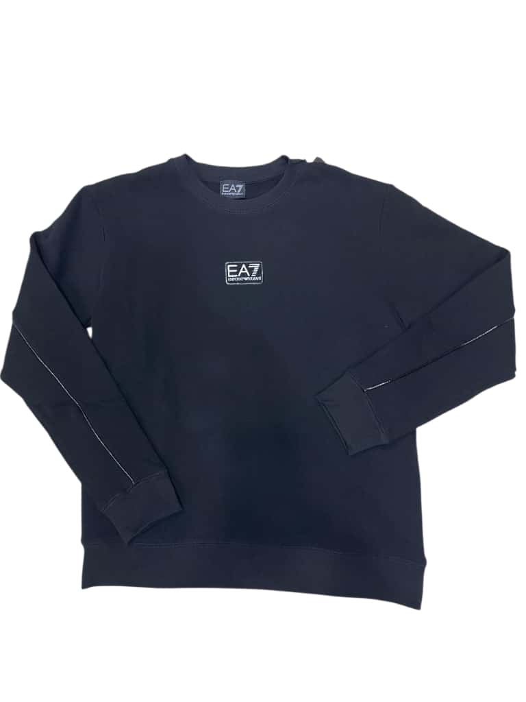 Felpa EMPORIO ARMANI girocollo in misto cotone