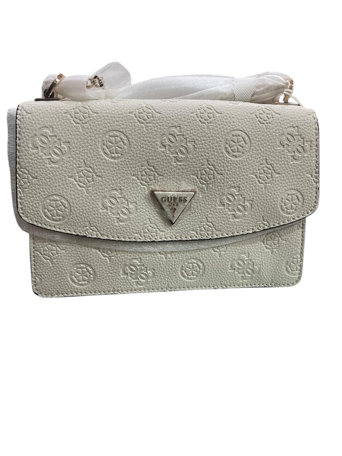 Borsa GUESS con logo a rilievo