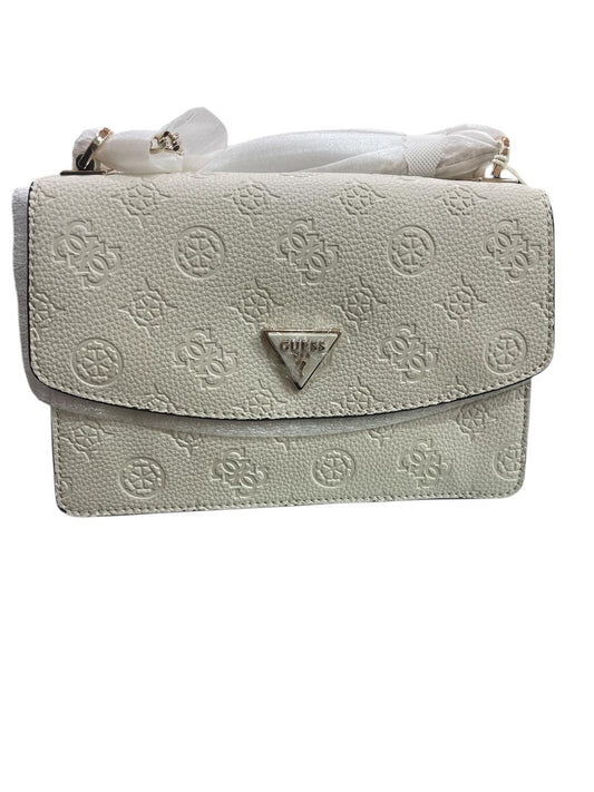 Borsa GUESS con logo a rilievo