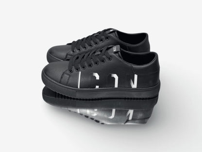 Sneakers ICON Uomo logo in gomma sfumato