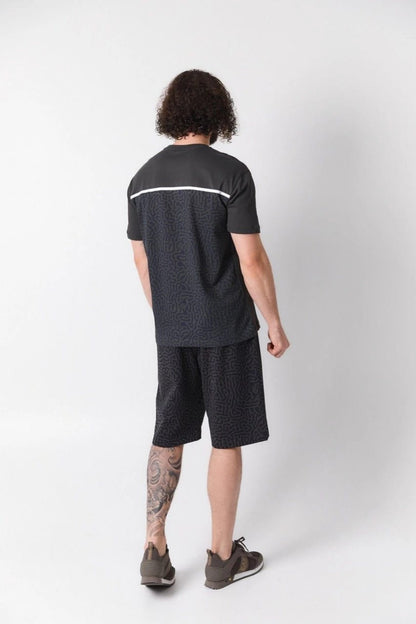T-shirt EMPORIO ARMANI con cornice grafica