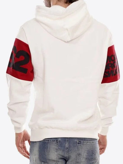 Felpa Drop Season2 Con maxi logo e fascia rossa