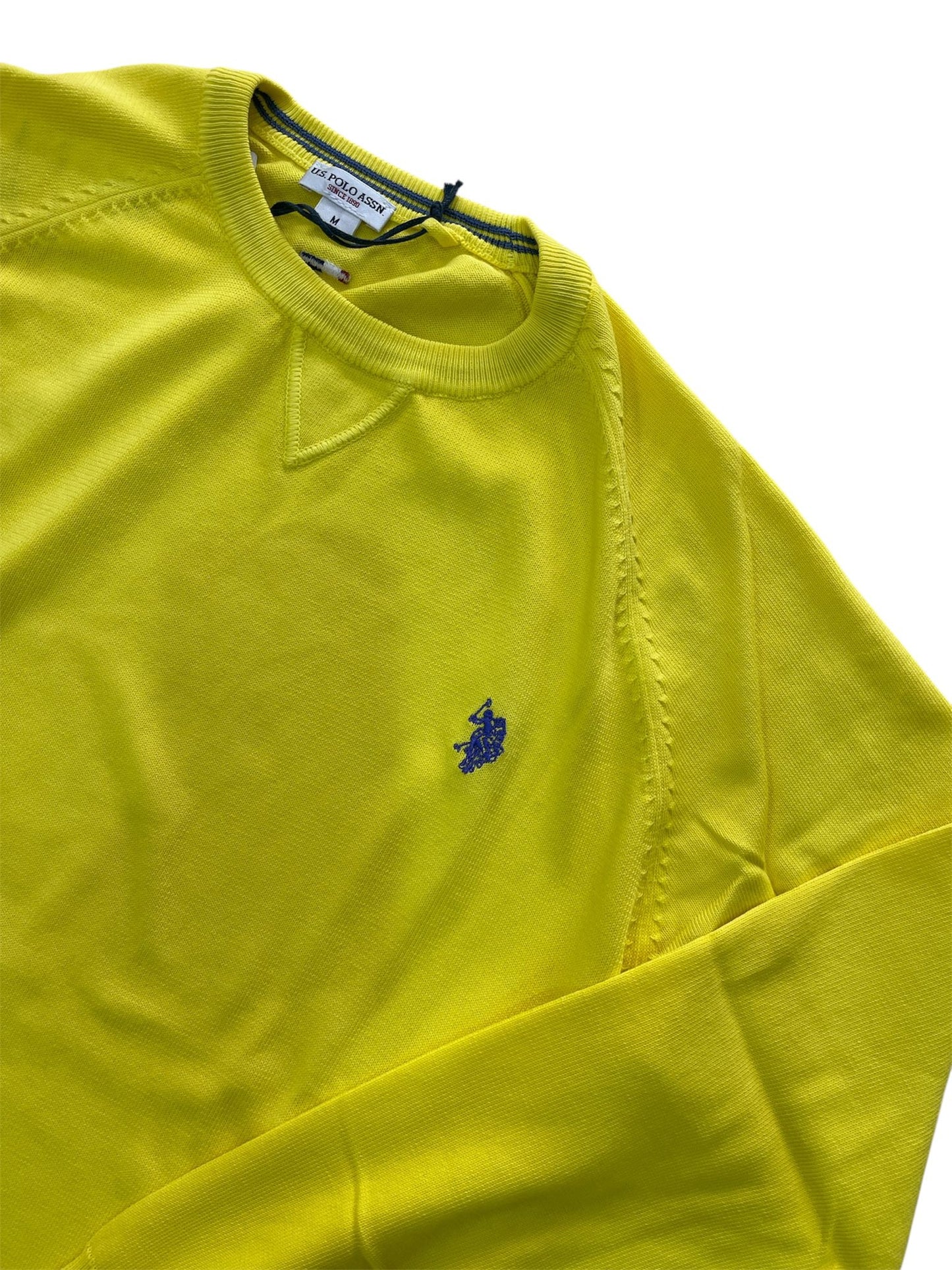 Maglione U.S POLO ASSN giallo 414