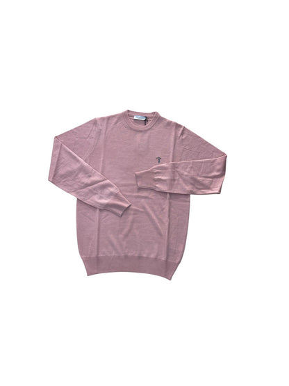 Maglioncino   Trussardi Logo ricamato Salmone