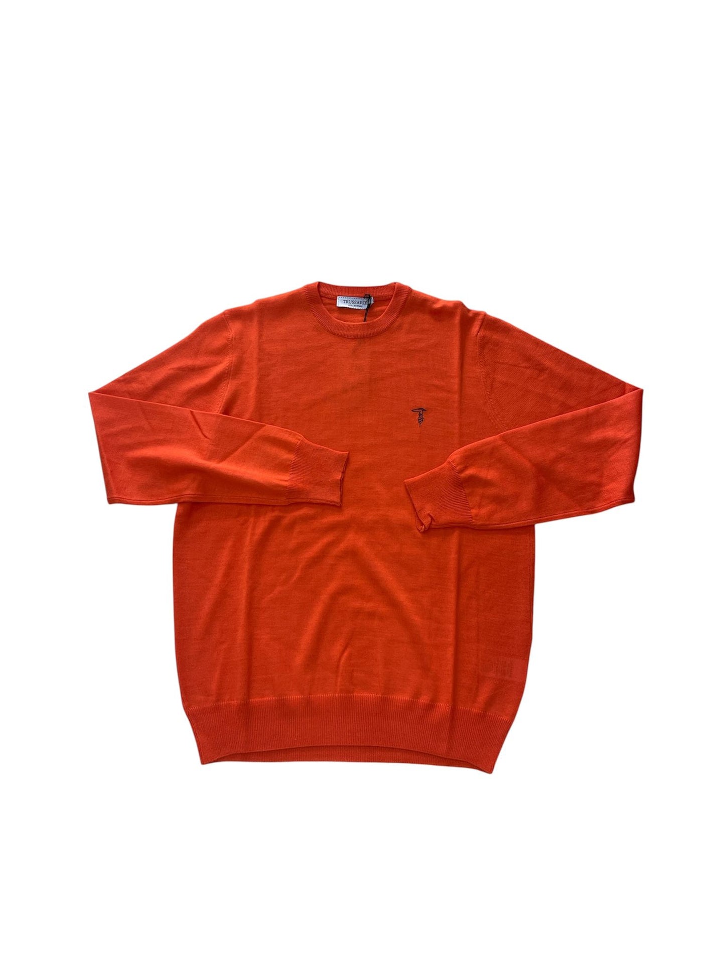 Maglioncino   Trussardi Logo ricamato Arancio