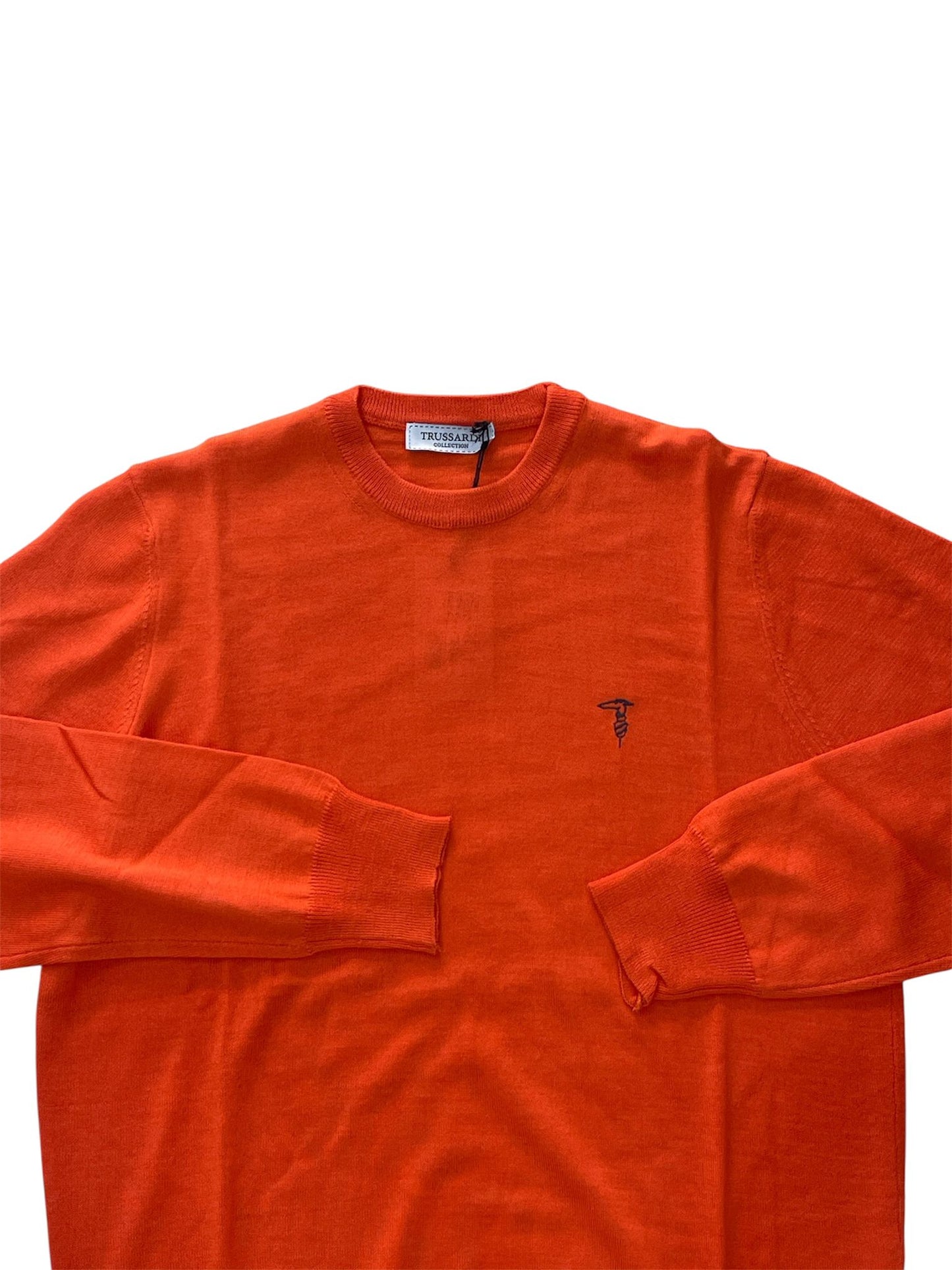 Maglioncino   Trussardi Logo ricamato Arancio