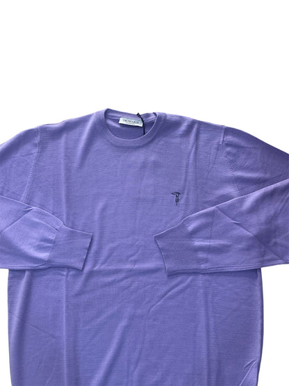 Maglioncino   Trussardi Logo ricamato Glicine