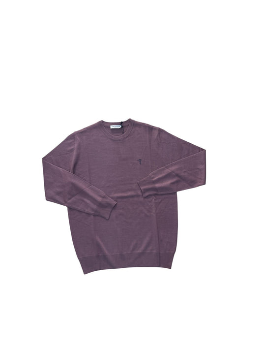 Maglioncino   Trussardi Logo ricamato Vinaccia