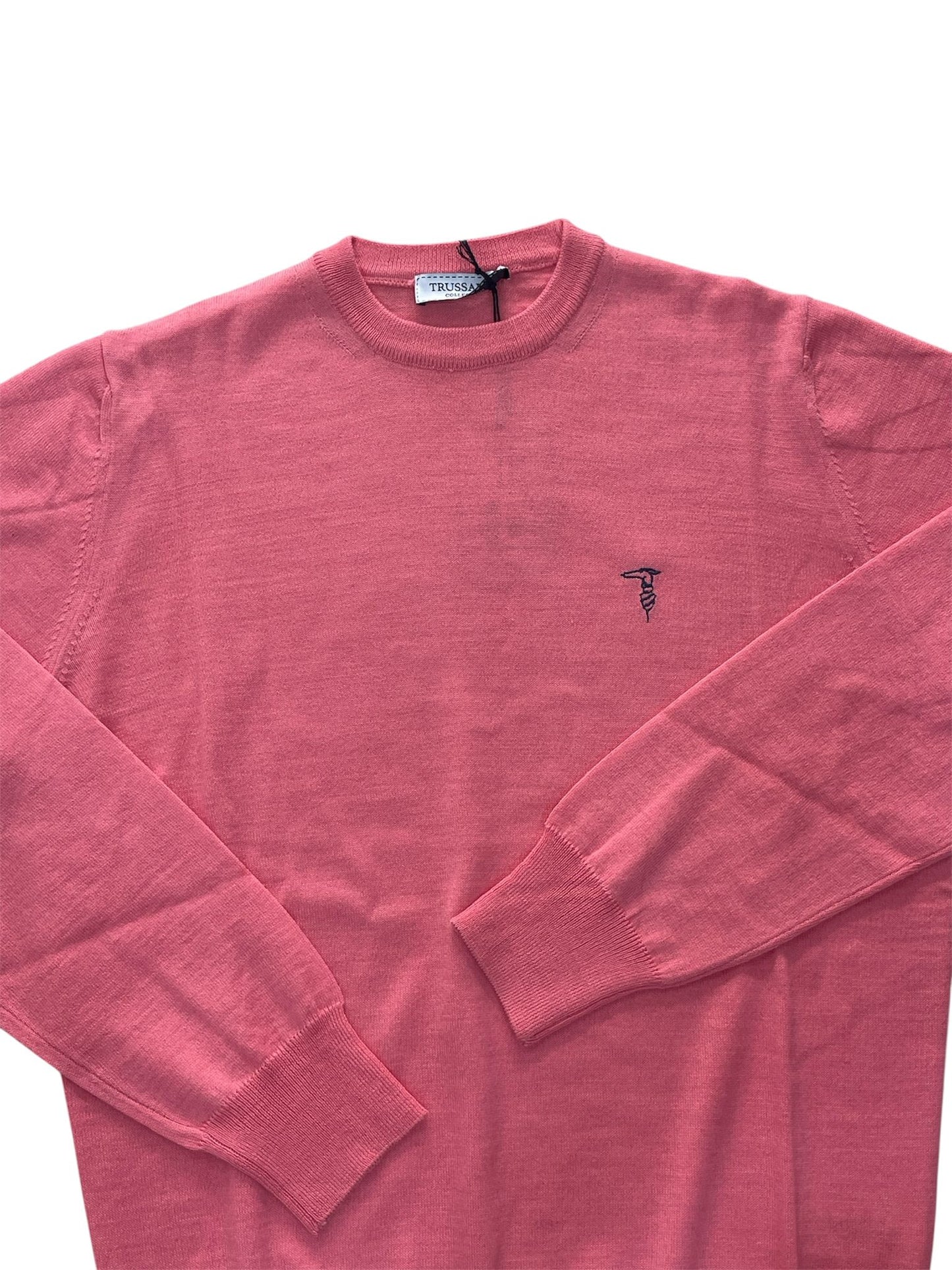 Maglioncino   Trussardi Logo ricamato Rosa