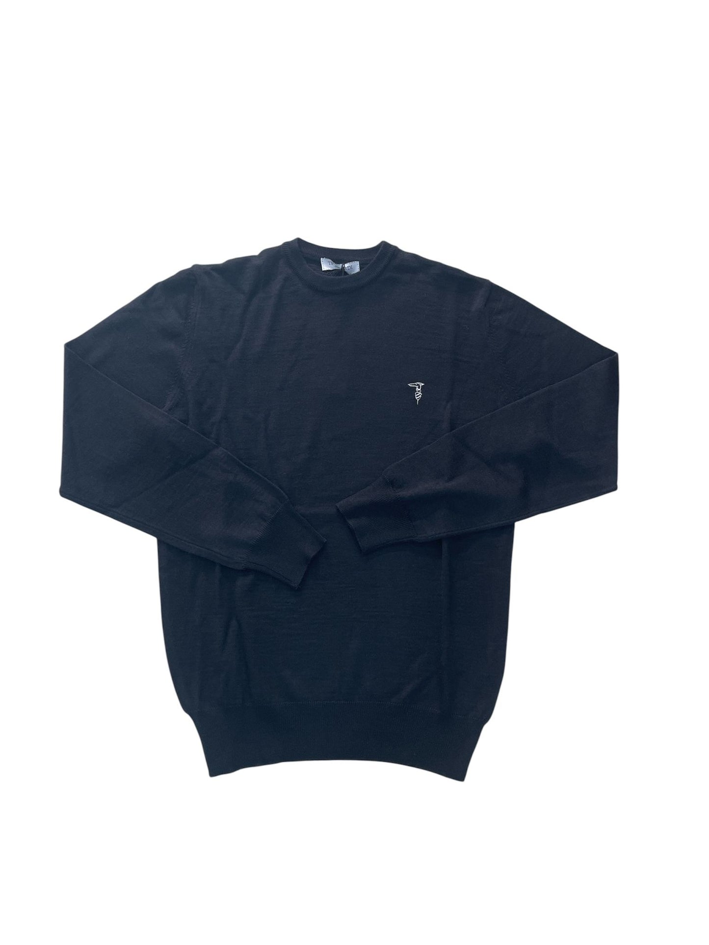Maglioncino   Trussardi Logo ricamato Nero