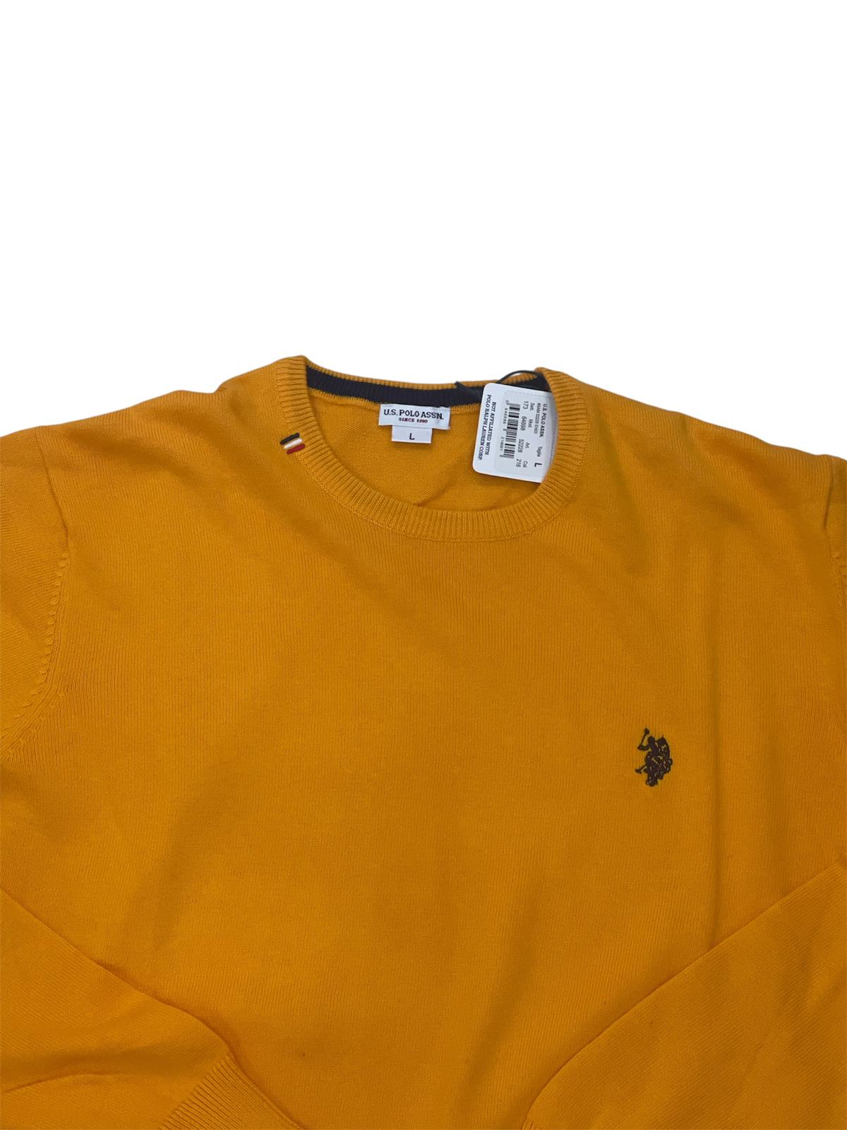 Maglione U.S POLO ASSN arancione 216