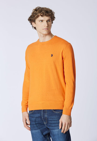 Maglione U.S POLO ASSN arancione 216