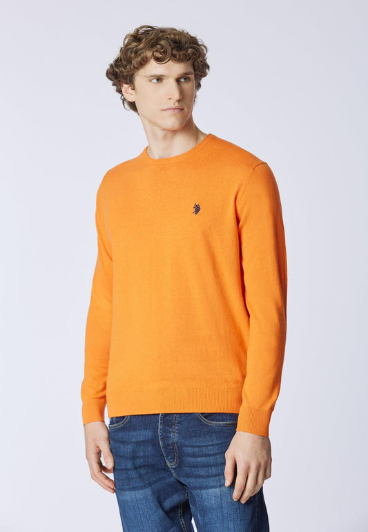 Maglione U.S POLO ASSN arancione 216