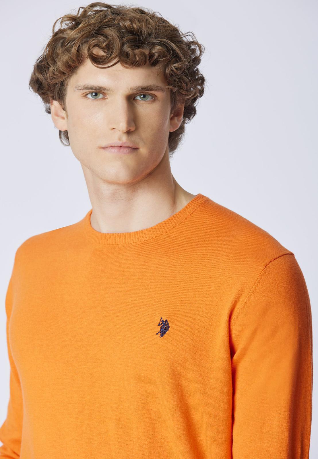 Maglione U.S POLO ASSN arancione 216