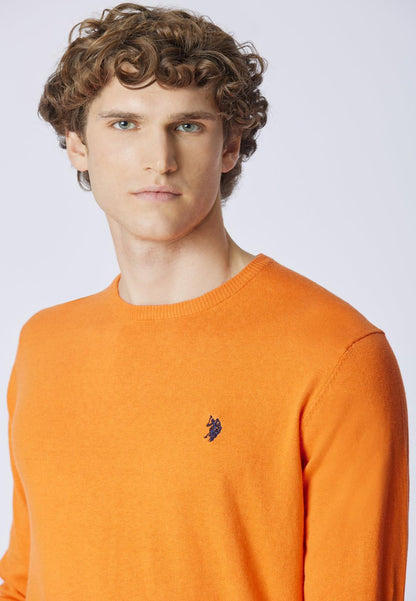 Maglione U.S POLO ASSN arancione 216