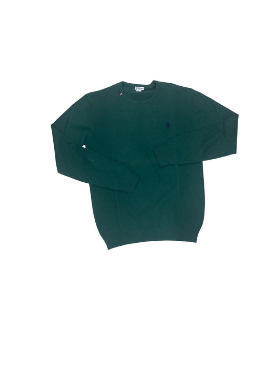 Maglione U.S POLO ASSN in cotone verde scuro 149