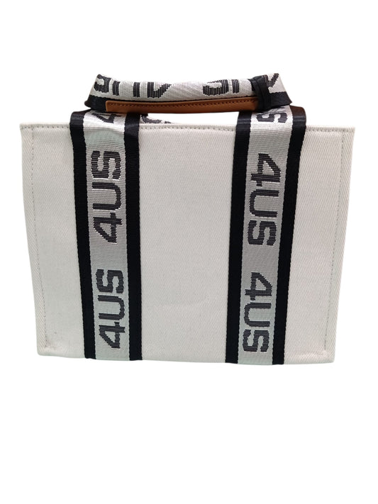 Borsa 4US Paciotti 974 in tessuto logo in ricami