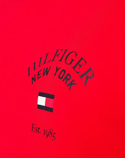 t-shirt TOMMY HILFIGER con logo stampato 610