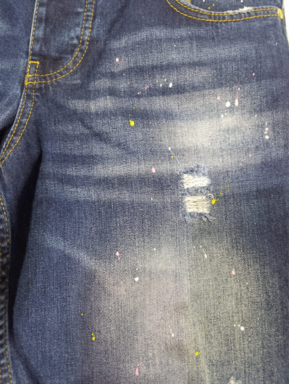Bermuda di Jeans VRSC con strappi