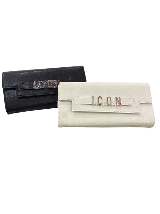 Borsetta Lana  ICON donna con logo strass 07A02