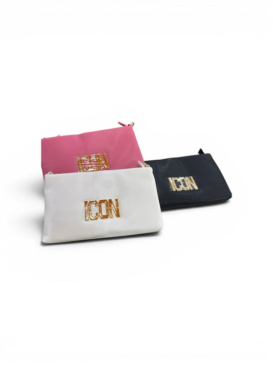 Borsetta  ICON Grace logo placcato oro a02