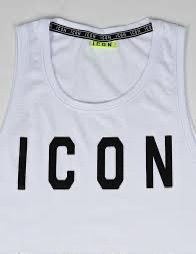 Abito canotta ICON con maxi logo