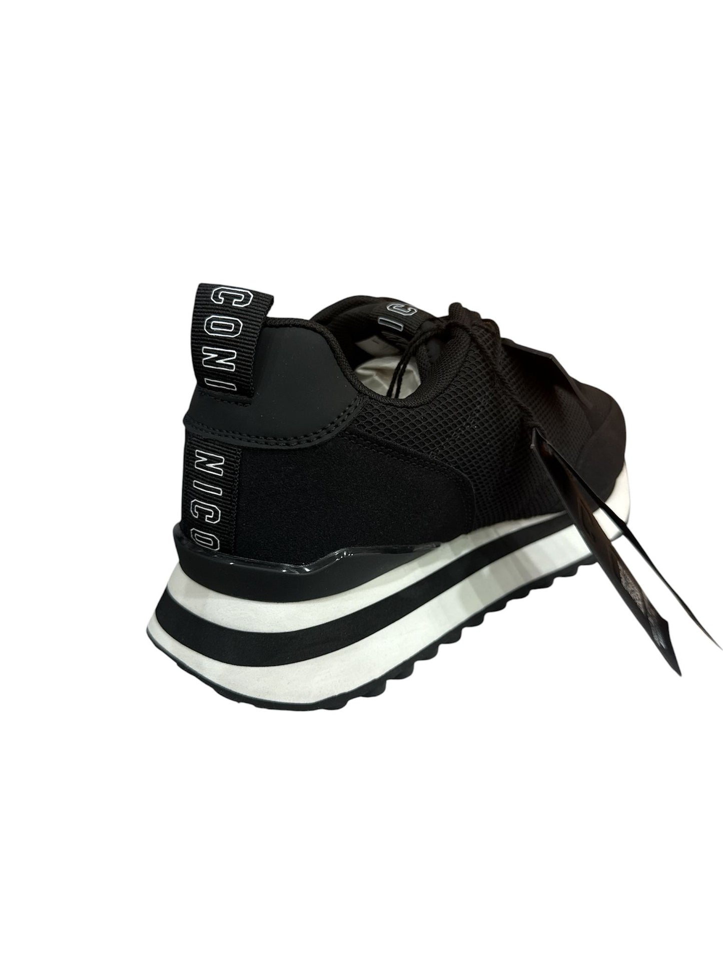 Sneakers ICON in ecopelle in sbavature