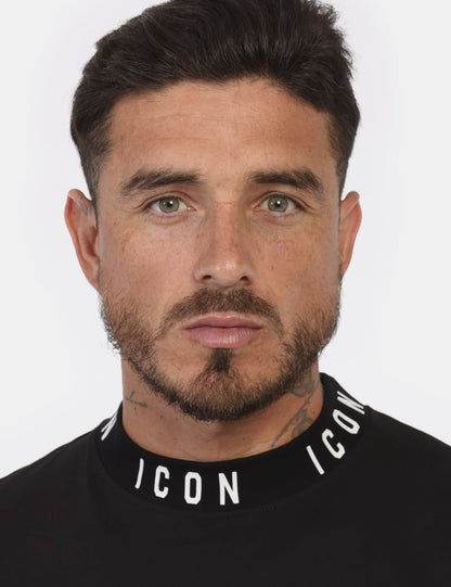 T-shirt ICON con logo al girocollo