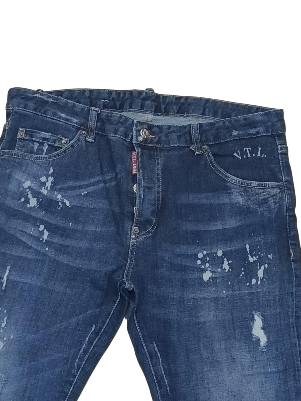 Jeans V.T.L  Stappato blu Jeans