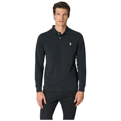 Polo U.S POLO ASSN manica lunga logo basic