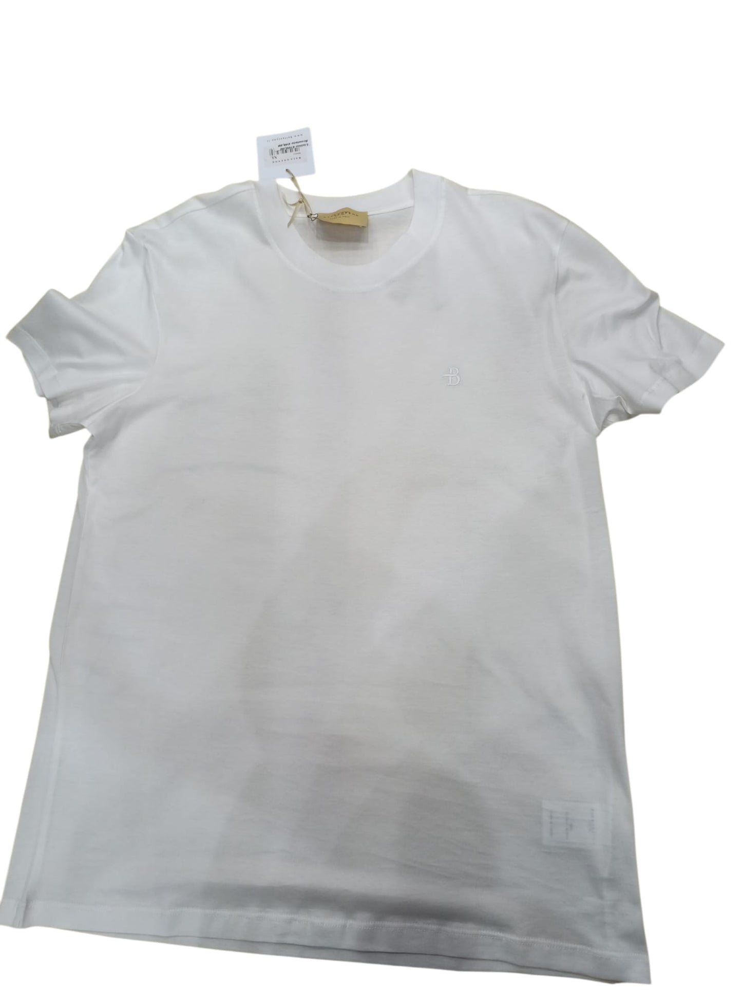 T-shirt BALLANTYNE in filo di scozzia, logo cucito