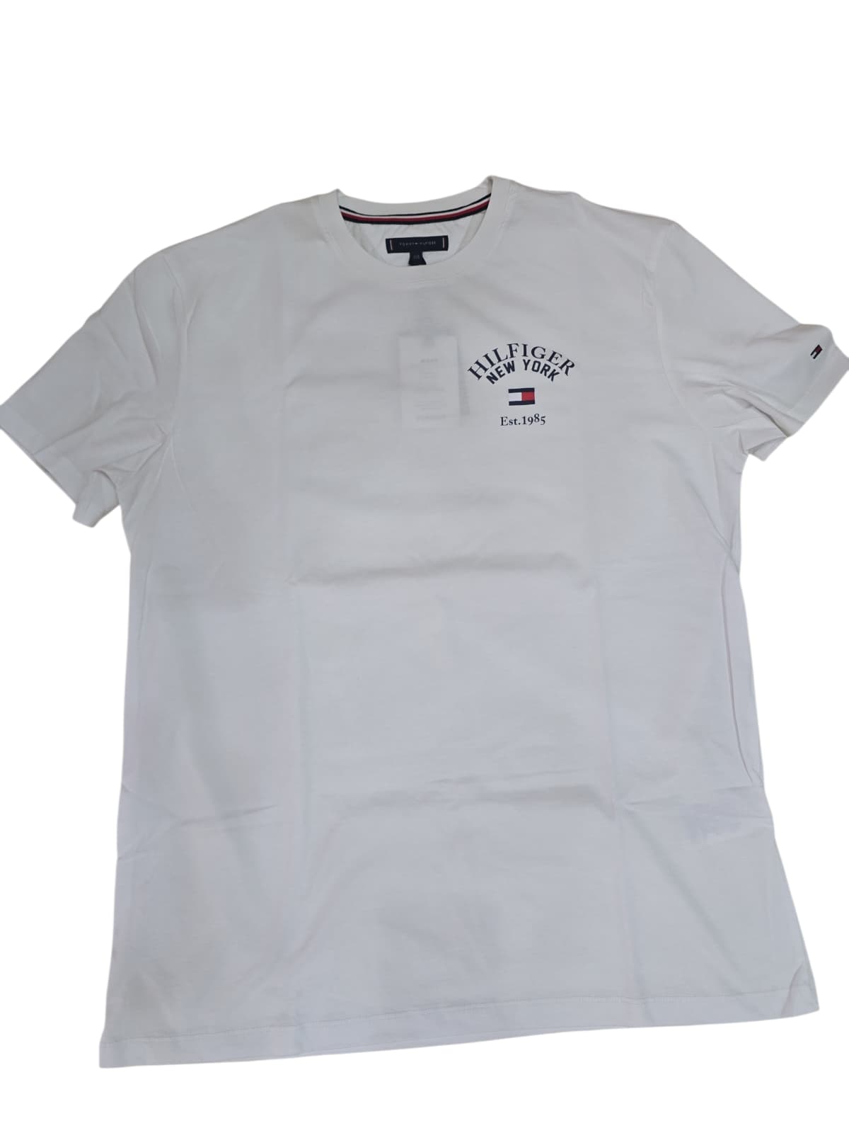 t-shirt TOMMY HILFIGER con logo stampato 610