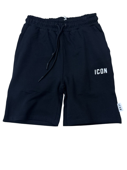 Pantaloncino ICON logo ricamato 001