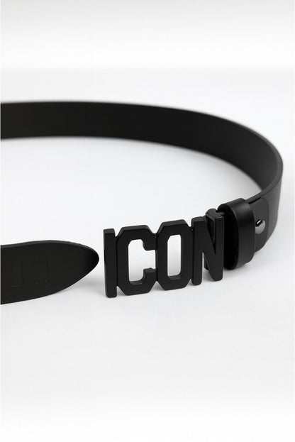 Cintura ICON fibbia nera